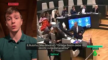 Rubiño explica qué le dijo a Ortega Smith antes de que el diputado de Vox le agrediese