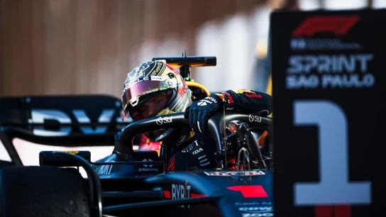 Verstappen, tras la 'sprint race' de Brasil Verstappen, tras la 'sprint race' de Brasil