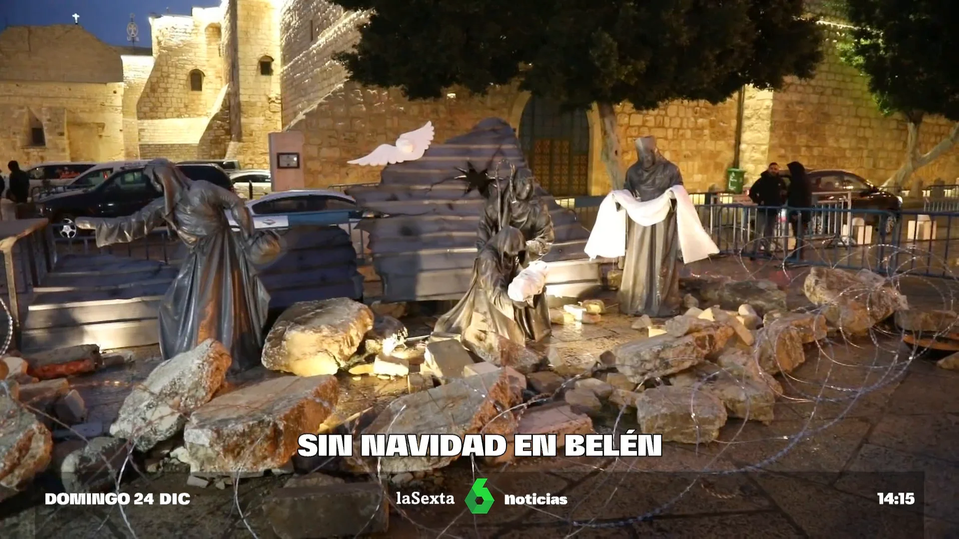 Belén sin Nochebuena: la ciudad se queda desierta en su Navidad más triste