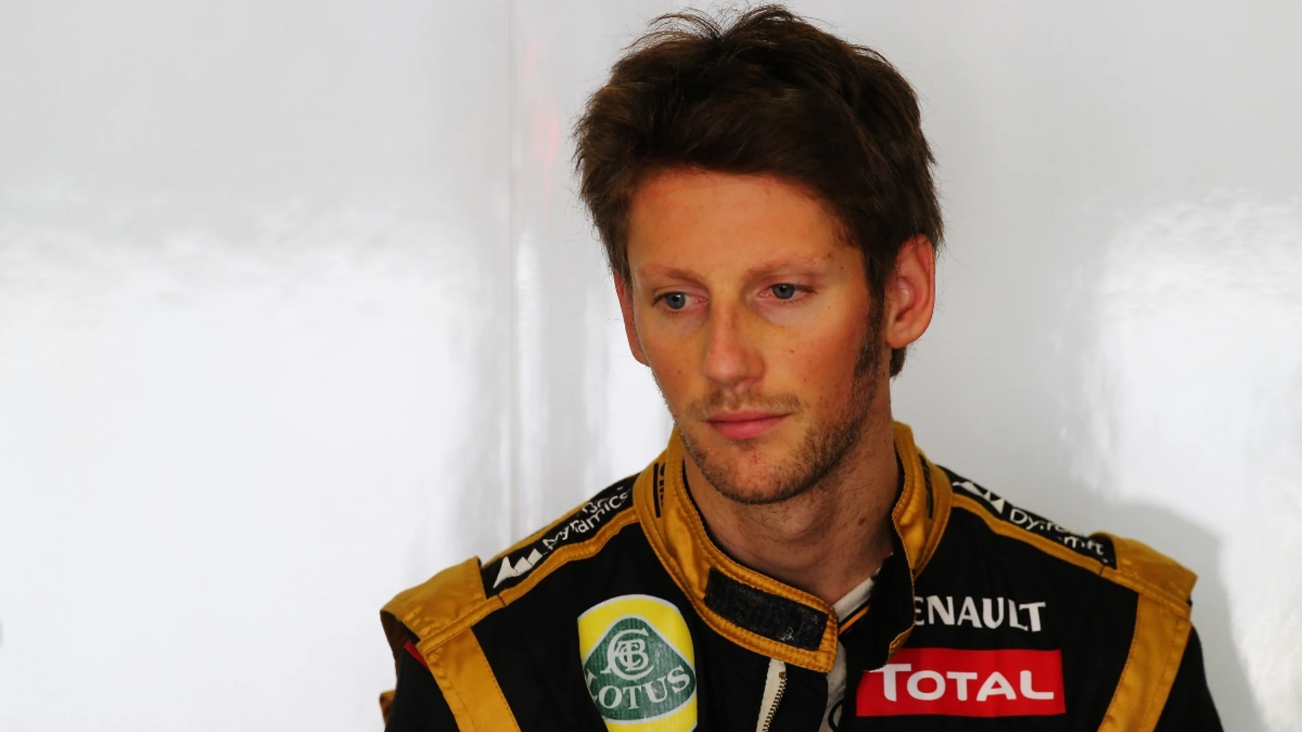 Romain Grosjean, en su etapa en Lotus