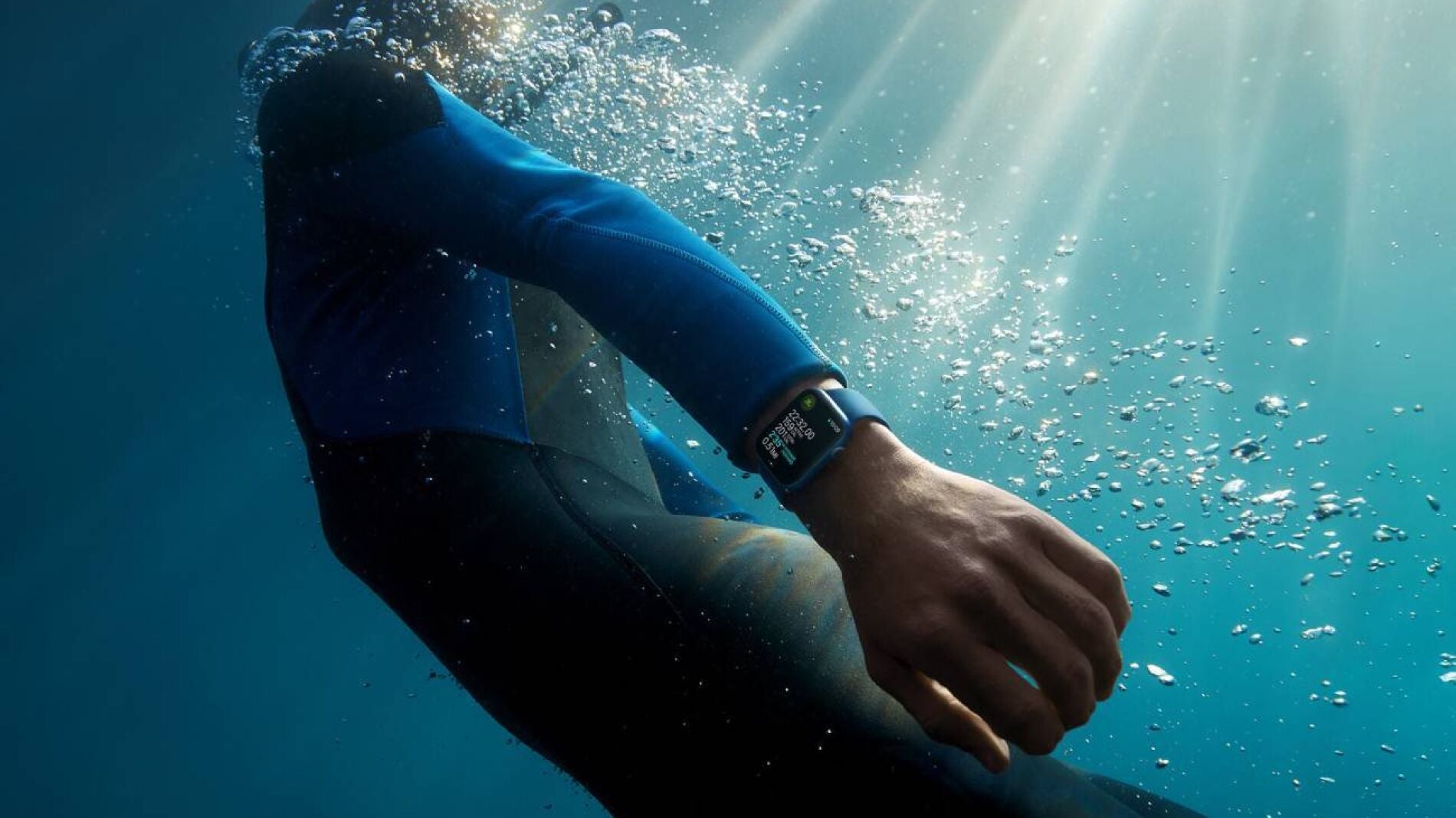 Apple watch contra el agua sale