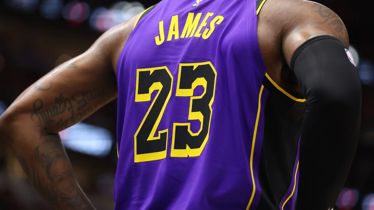 LeBron James, con los Lakers