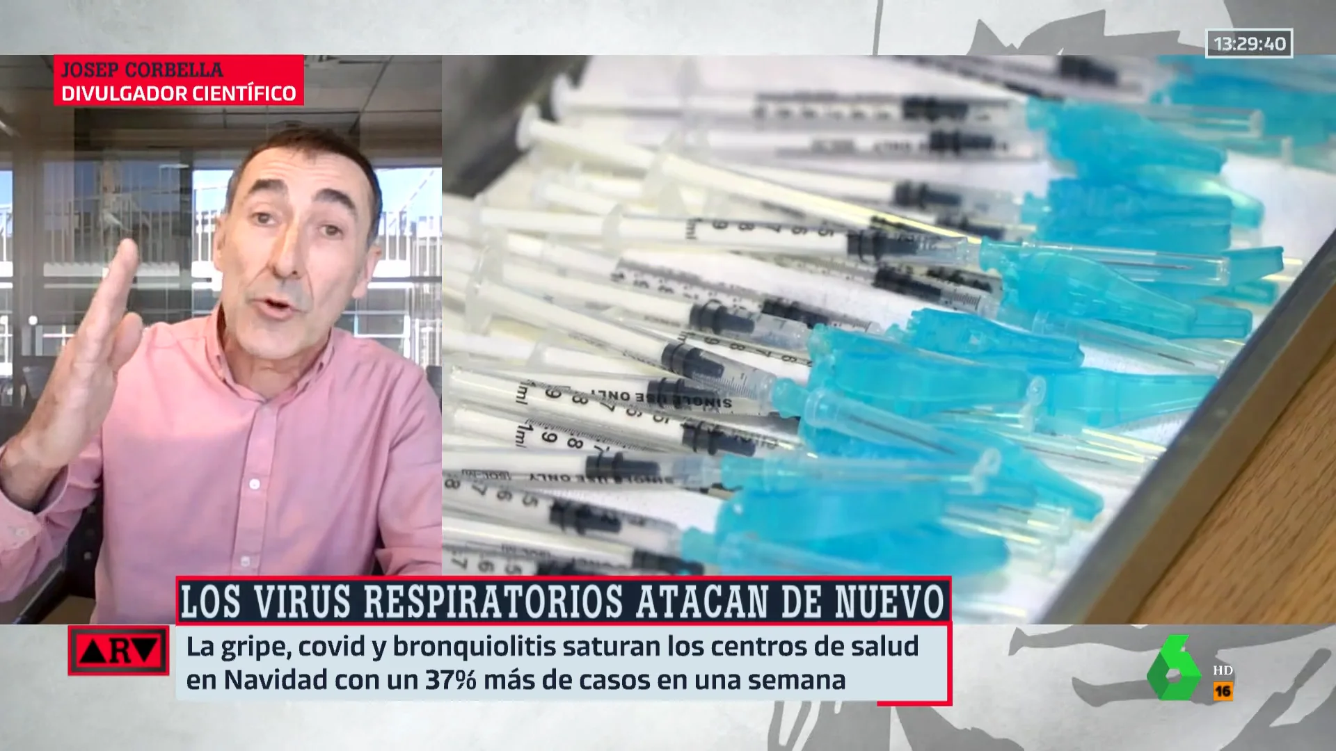 "Estamos en una fase de despegue de una epidemia de gripe"