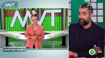 Cristina Pardo, a Dani Mateo sobre su traje de las Campanadas: "A ver si este año resulta que vas arreglado"