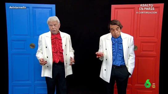 'Aznarito' confiesa a 'Felipón' su adicción a ChatGPT: "Me ha escrito mis tres últimos libros" 'Aznarito' confiesa a 'Felipón' su adicción a ChatGPT: "Me ha escrito mis tres últimos libros"