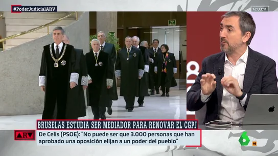 Ignacio Escolar señala el objetivo del PP con el bloqueo del CGPJ: "Es la mayor crisis constitucional desde el 2016" Ignacio Escolar señala el objetivo del PP con el bloqueo del CGPJ: "Es la mayor crisis constitucional desde el 2016"