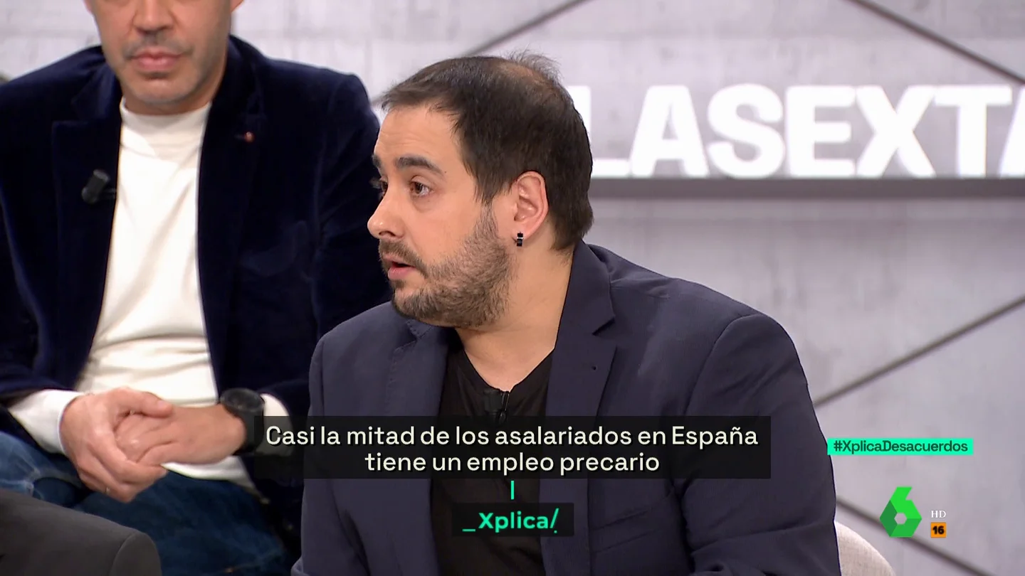 Julen Bollain analiza el "gran problema de España con el empleo": "Sobran de baja cualificación y faltan de alto valor añadido" Julen Bollain analiza el "gran problema de España con el empleo": "Sobran de baja cualificación y faltan de alto valor añadido"