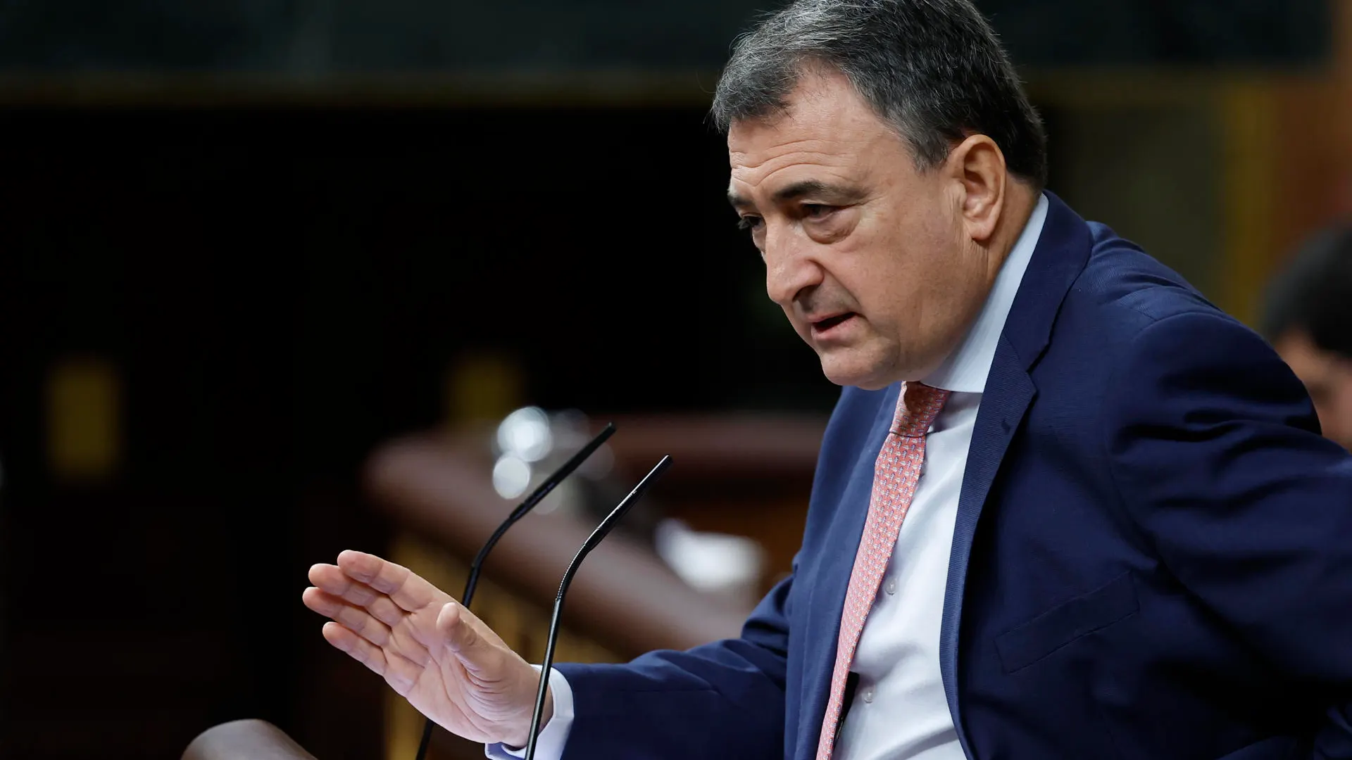 El portavoz del PNV en el Congreso, Aitor Esteban.