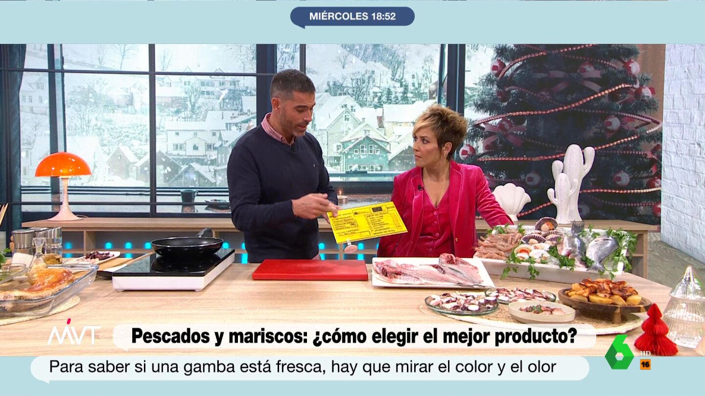 Las claves de Pablo Ojeda para entender el significado de las etiquetas en las cajas de pescado