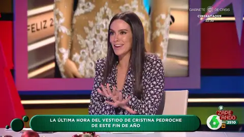 Cristina Pedroche desvela que su vestido para las Campanadas lleva pilas: "Hay cosas que se mueven"