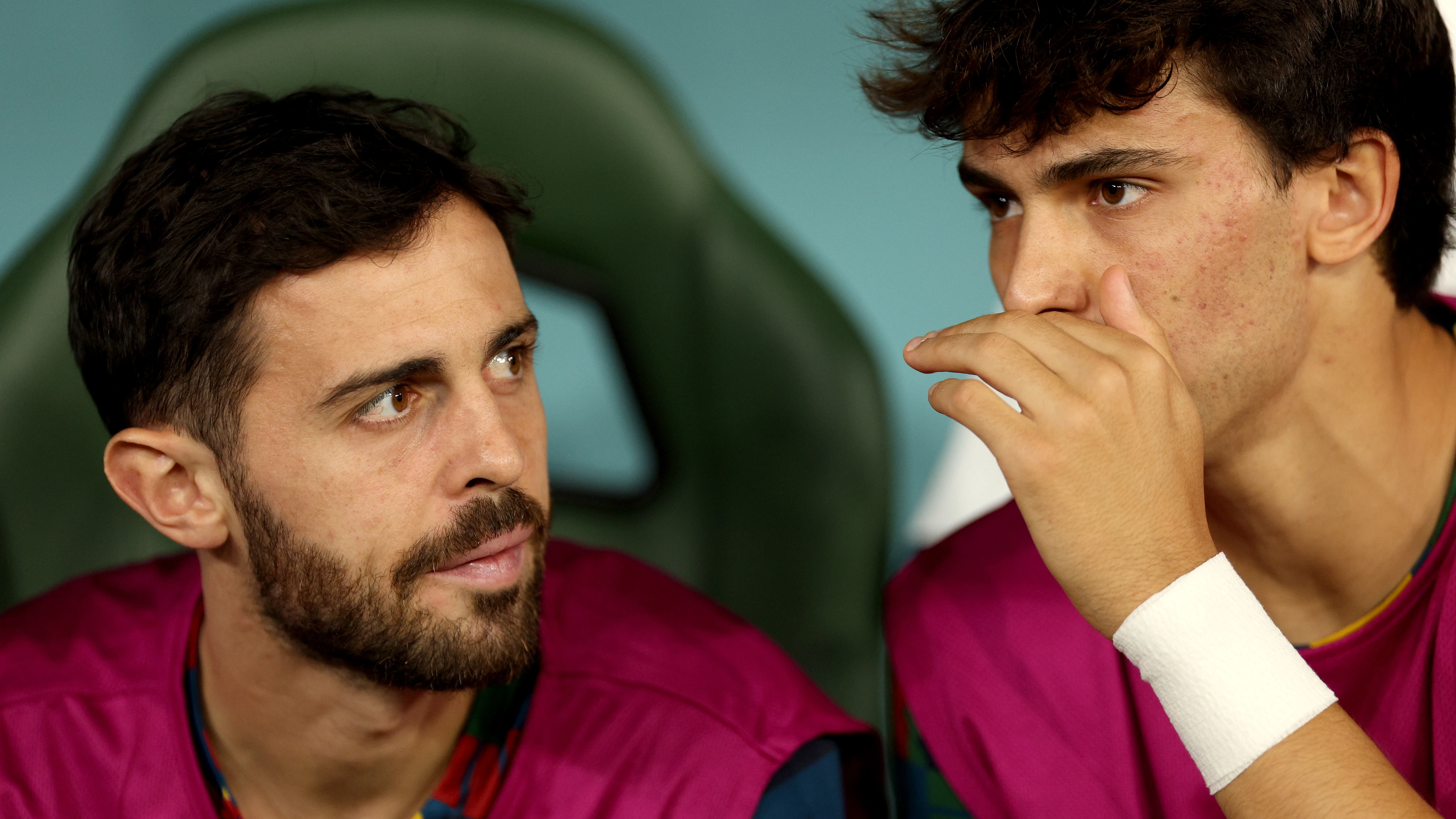 Bernardo Silva y Joao Félix