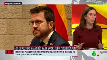 Caballero, sobre el discurso de Pere Aragonés: "Me deja perpleja lo que fagocita la amnistía frente a otros temas más fundamentales"