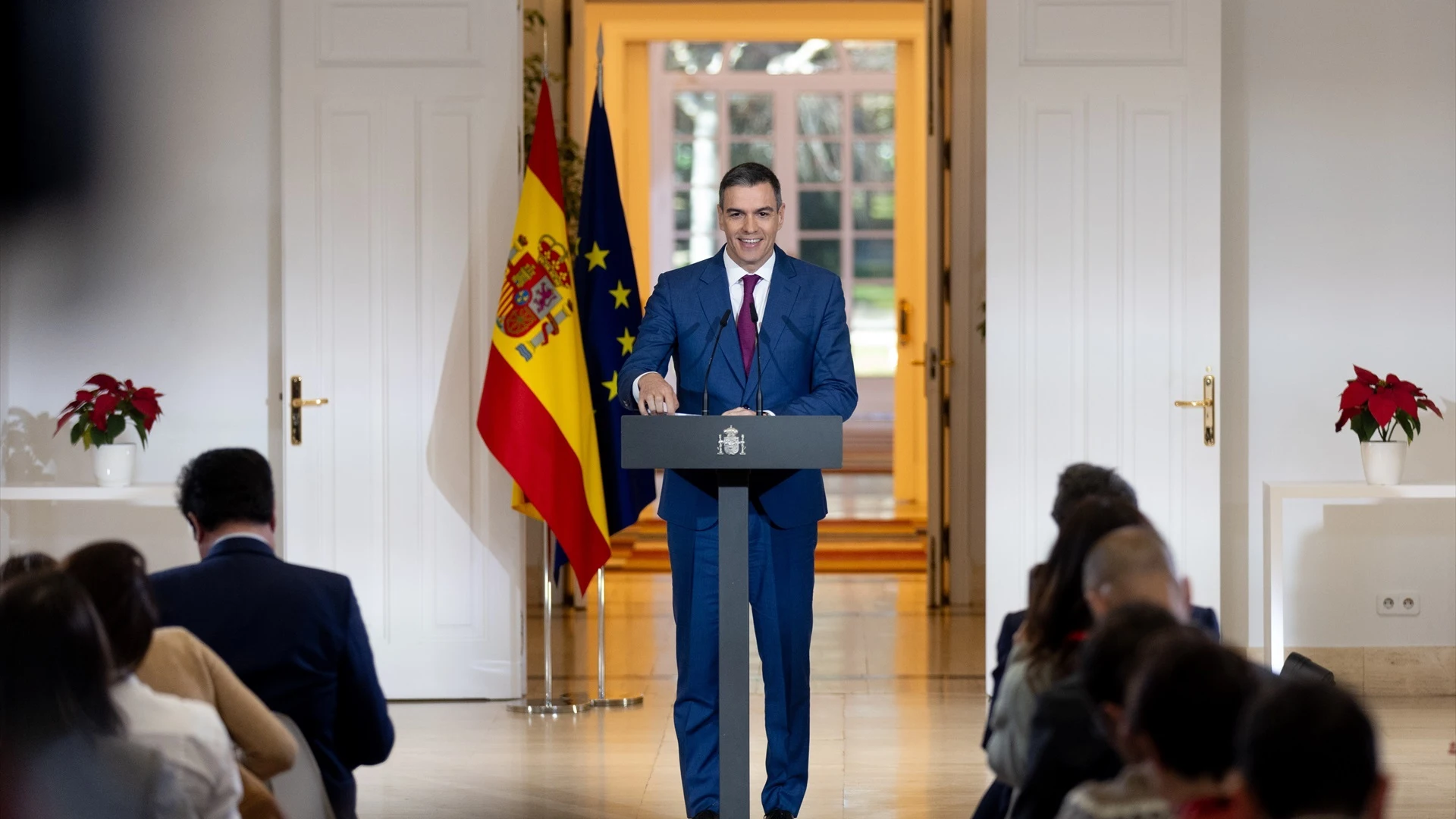 El presidente del Gobierno, Pedro Sánchez, comparece para hacer un balance anual y explicar las medidas anticrisis