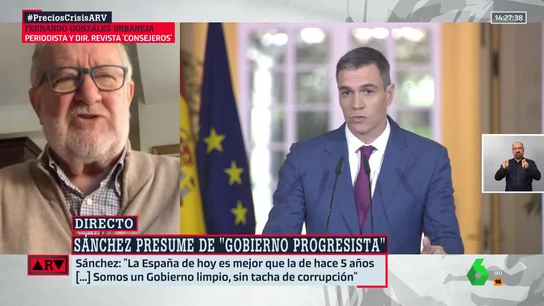 González Urbaneja, sobre las medidas anticrisis aprobadas: "Hay una contradicción" González Urbaneja, sobre las medidas anticrisis aprobadas: "Hay una contradicción"