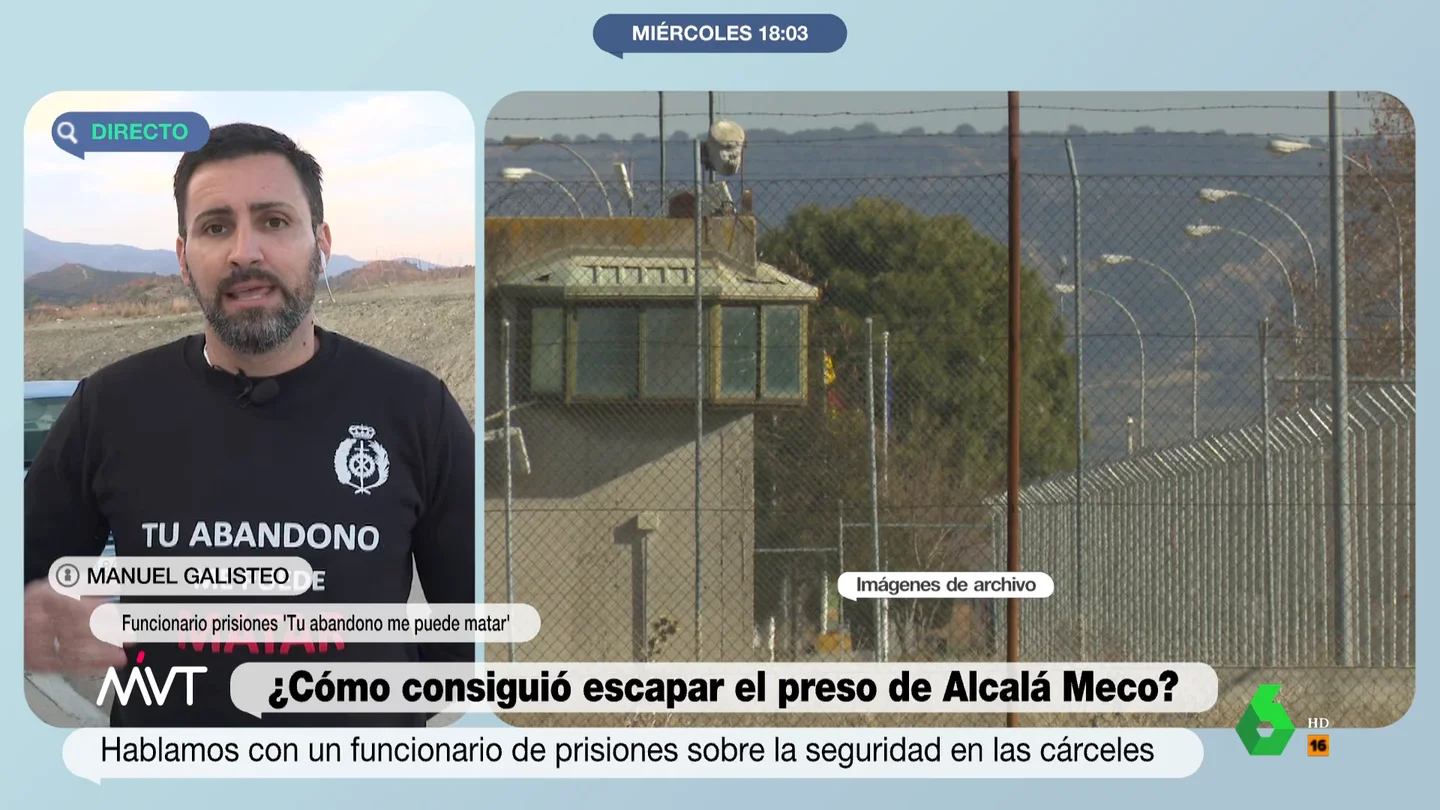 Un funcionario de prisiones niega que 'El Pastilla' recibiera ayuda para fugarse: "Quien trapichea tiene su muerte sentenciada" Un funcionario de prisiones niega que 'El Pastilla' recibiera ayuda para fugarse: "Quien trapichea tiene su muerte sentenciada"