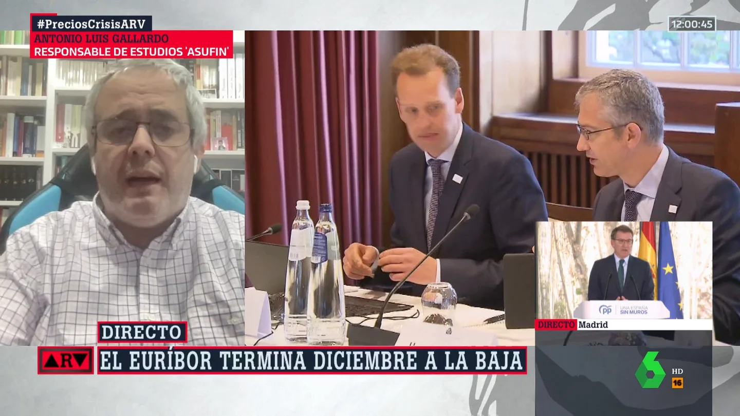 Antonio Luis Gallardo analiza el "pequeño alivio" para los que tengan una hipoteca en 2024Antonio Luis Gallardo, sobre las hipotecas de 2024: "Es un pequeño alivio para el consumidor" Antonio Luis Gallardo analiza el "pequeño alivio" para los que tengan una hipoteca en 2024