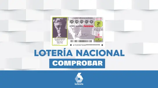 Sorteo de la Lotería Nacional del jueves 28 de diciembre, con un décimo en homenaje a la 'sinsombrero' Rosa Chacel Sorteo de la Lotería Nacional del jueves 28 de diciembre, con un décimo en homenaje a la 'sinsombrero' Rosa Chacel