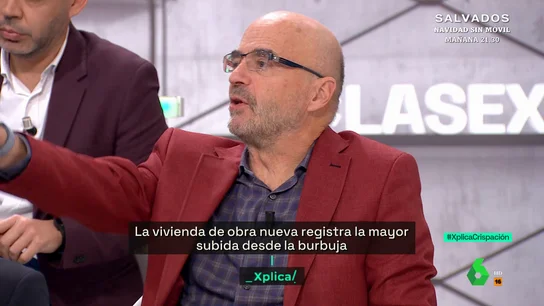 El profesor Díaz-Giménez en laSexta Xplica El profesor Díaz-Giménez en laSexta Xplica