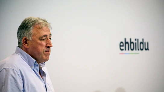 Joseba Asiron en una rueda de prensa. Joseba Asiron en una rueda de prensa. EFE/Iñaki Porto