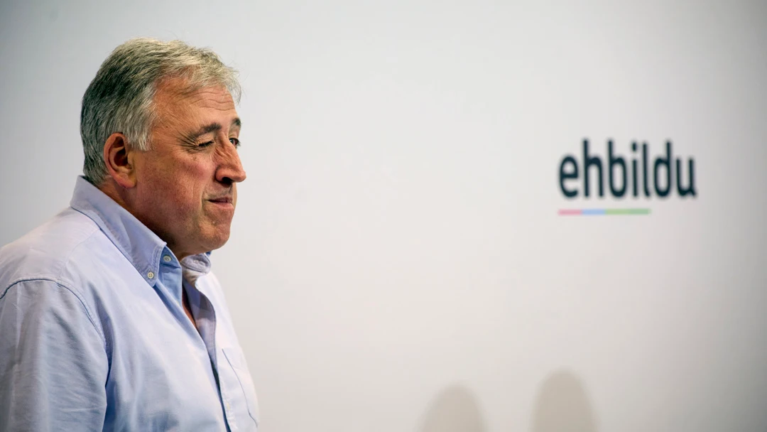 Joseba Asiron en una rueda de prensa. EFE/Iñaki Porto