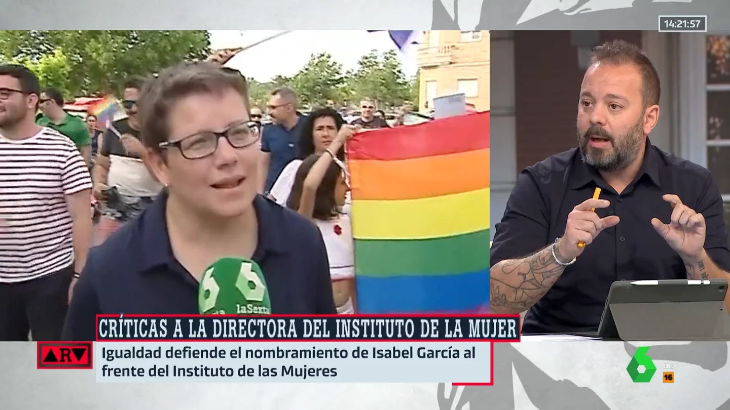 Maestre, sobre la nueva directora del Instituto de la Mujer: "El PSOE ha nombrado a alguien que atenta contra los derechos" Maestre, sobre la nueva directora del Instituto de la Mujer: "El PSOE ha nombrado a alguien que atenta contra los derechos"