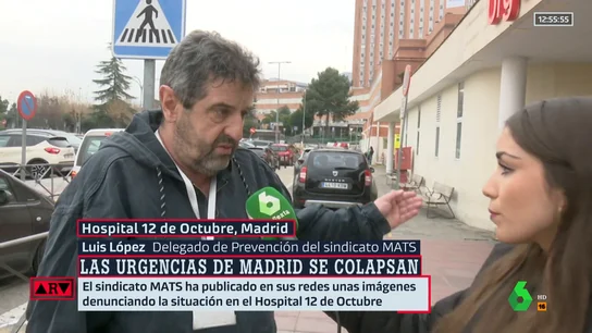 La alerta del delegado de Prevención de MATS sobre la saturación del 12 de octubre: La alerta del delegado de Prevención de MATS sobre la saturación del 12 de octubre: