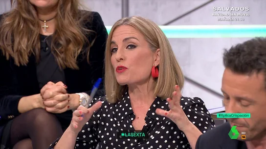 La periodista Laura Blanco en laSexta Xplica La periodista Laura Blanco en laSexta Xplica