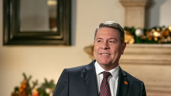 El presidente de Castilla-La Mancha, Emiliano García-Page, en su discurso de fin de año. El presidente de Castilla-La Mancha, Emiliano García-Page, en su discurso de fin de año.