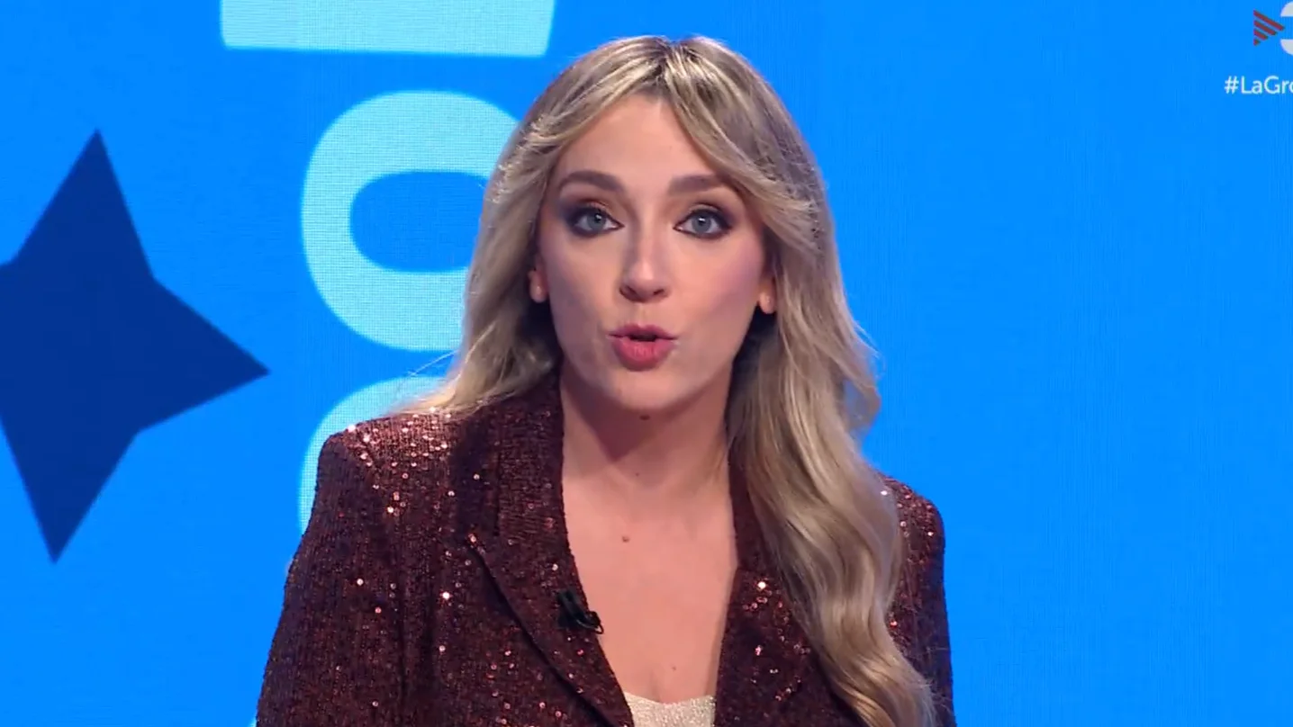 Anna Simón, en la presentación del sorteo de La Grossa de Cap d'Any de 2023