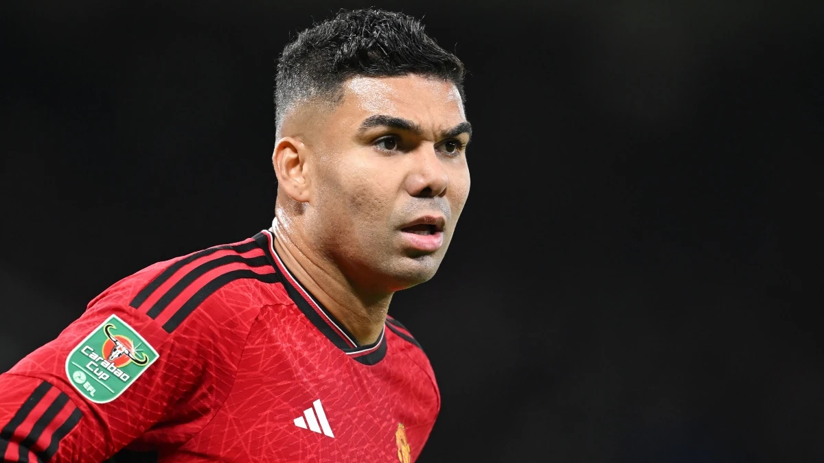 Casemiro, con el Manchester United