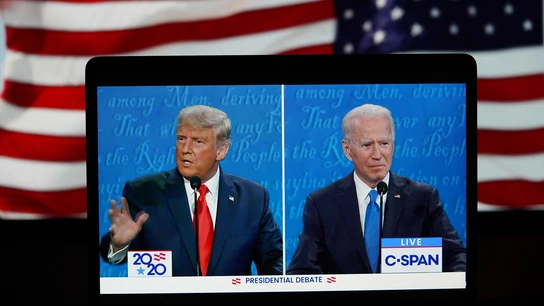 El expresidente de Estados Unidos, Donald Trump, y el actual presidente, Joe Biden. El expresidente de Estados Unidos, Donald Trump, y el actual presidente, Joe Biden.