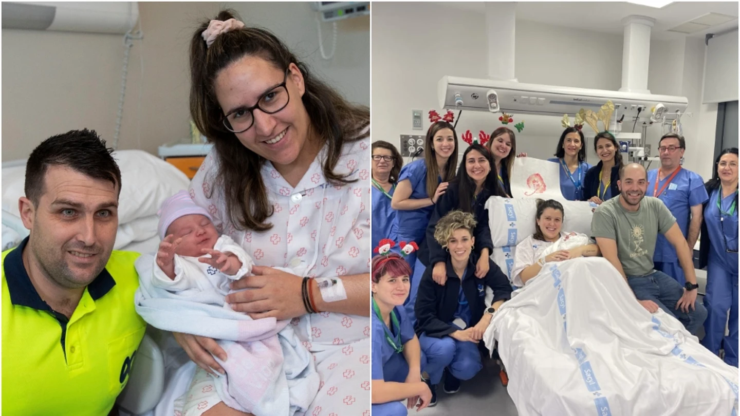 Kyliam y Carla, los primeros bebés nacidos en España en 2024 Kyliam y Carla, los primeros bebés nacidos en España en 2024