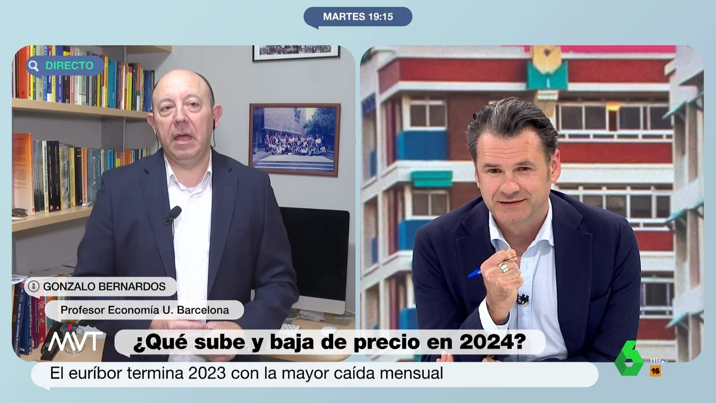 MVT Gonzalo Bernardos y su estrategia para ahorrar "un dinerito" al comprar un piso: "Hay viviendas sobrevaloradas en un 35%" MVT Gonzalo Bernardos y su estrategia para ahorrar "un dinerito" al comprar un piso: "Hay viviendas sobrevaloradas en un 35%"