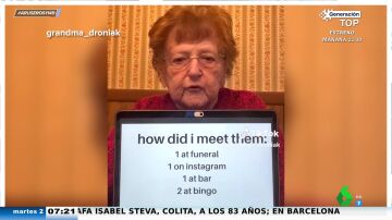 El vídeo viral de una abuela sobre dónde conoce a sus ligues: desde un funeral hasta el bingo