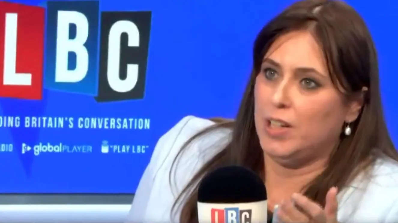 Tzipi Hotovely, durante su entrevista en LBC