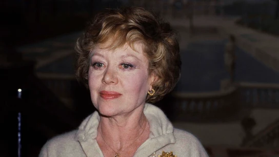 La actriz Glynis Johns, en una imagen de 1982 La actriz Glynis Johns, en una imagen de 1982