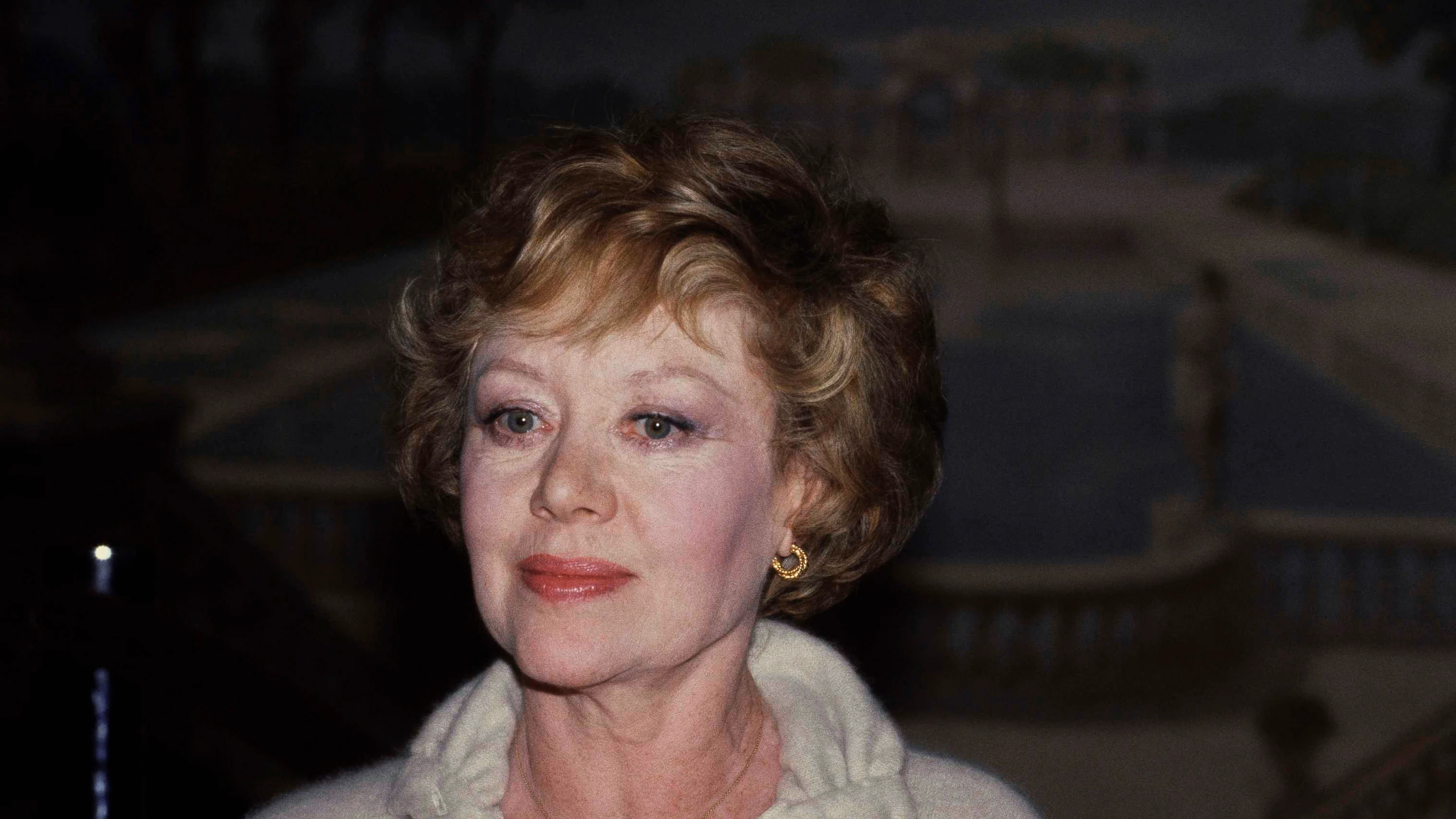 La actriz Glynis Johns, en una imagen de 1982