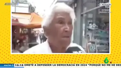 La respuesta viral de una señora de qué espera de 2024: "Morirme, tengo 92 años y estoy aburrida de la vida"