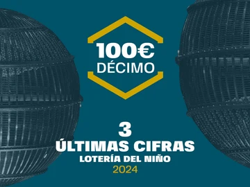 Las extracciones de 3 cifras de la Lotería del Niño, que reparten 100 euros por décimo