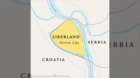 Liberland: El lugar de Europa que nadie reclama, no sale en los mapas y es conocido como "tierra de nadie" Liberland: El lugar de Europa que nadie reclama, no sale en los mapas y es conocido como "tierra de nadie"