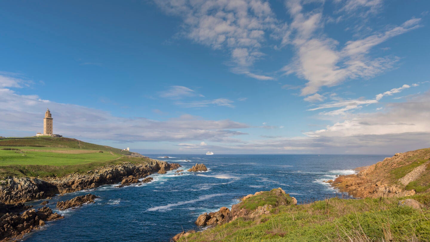 La Torre de H&eacute;rcules, en A Coru&ntilde;a