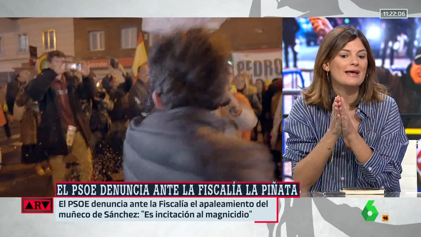 Pilar Gómez señala la "baza electoral" que ha encontrado el PSOE: "Pone al PP detrás de Vox y le va funcionando" Pilar Gómez señala la "baza electoral" que ha encontrado el PSOE: "Pone al PP detrás de Vox y le va funcionando"
