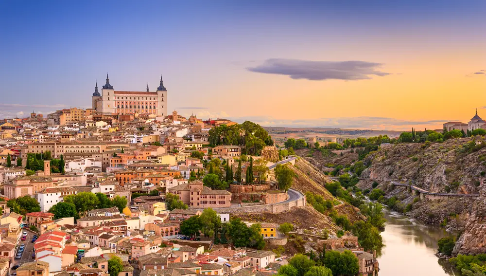 Vista de la ciudad de Toledo