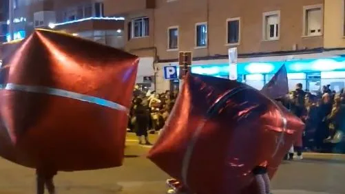 El regalo torcido de la Cabalgata de Palencia