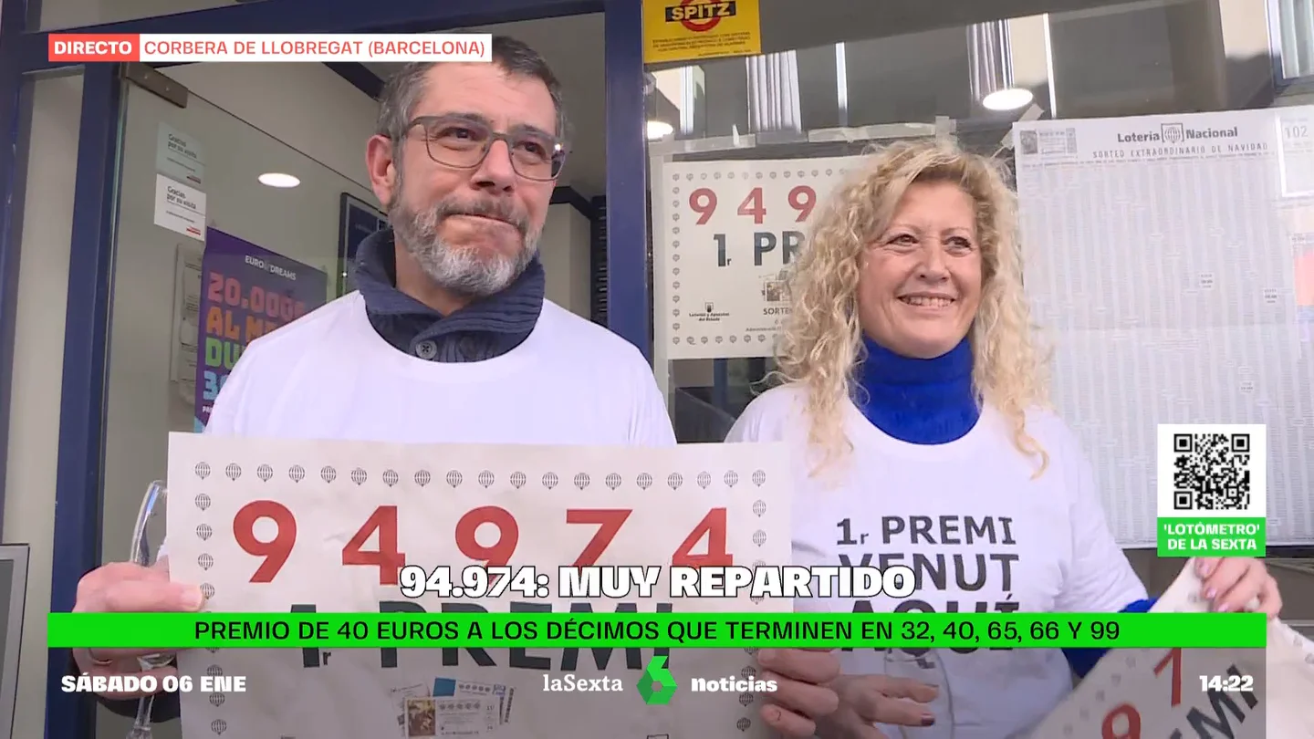Los 20 millones de euros que se han ido a la "gente del pueblo" de la pequeña Corbera de Llobregat Los 20 millones de euros que se han ido a la "gente del pueblo" de la pequeña Corbera de Llobregat