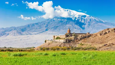 Monasterio de Khor Virap, en Armenia