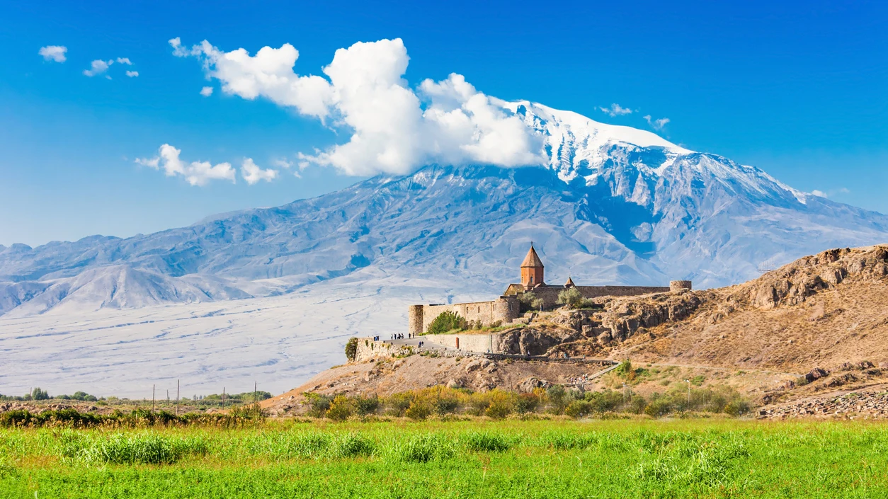 Monasterio de Khor Virap, en Armenia Monasterio de Khor Virap, en Armenia