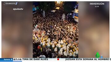 El cántico viral en la Cabalgata de Reyes de Sevilla con la canción de Quevedo y Bizarrap: "La cantan hasta los Reyes"