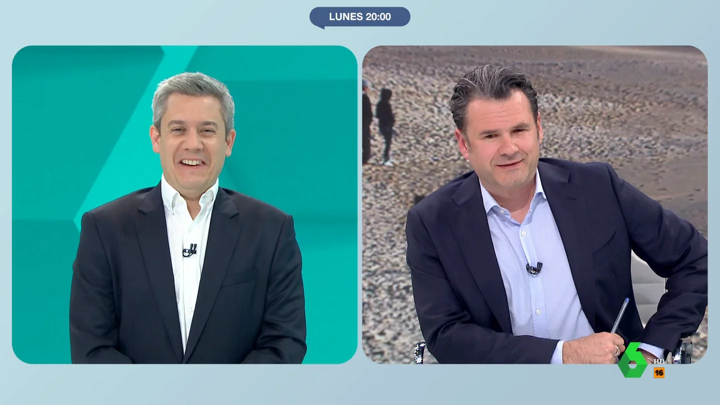 La reacción de Rodrigo Blázquez cuando Iñaki López vuelve a confundir su nombre: "¿Qué tal, José Manuel?" La reacción de Rodrigo Blázquez cuando Iñaki López vuelve a confundir su nombre: "¿Qué tal, José Manuel?"