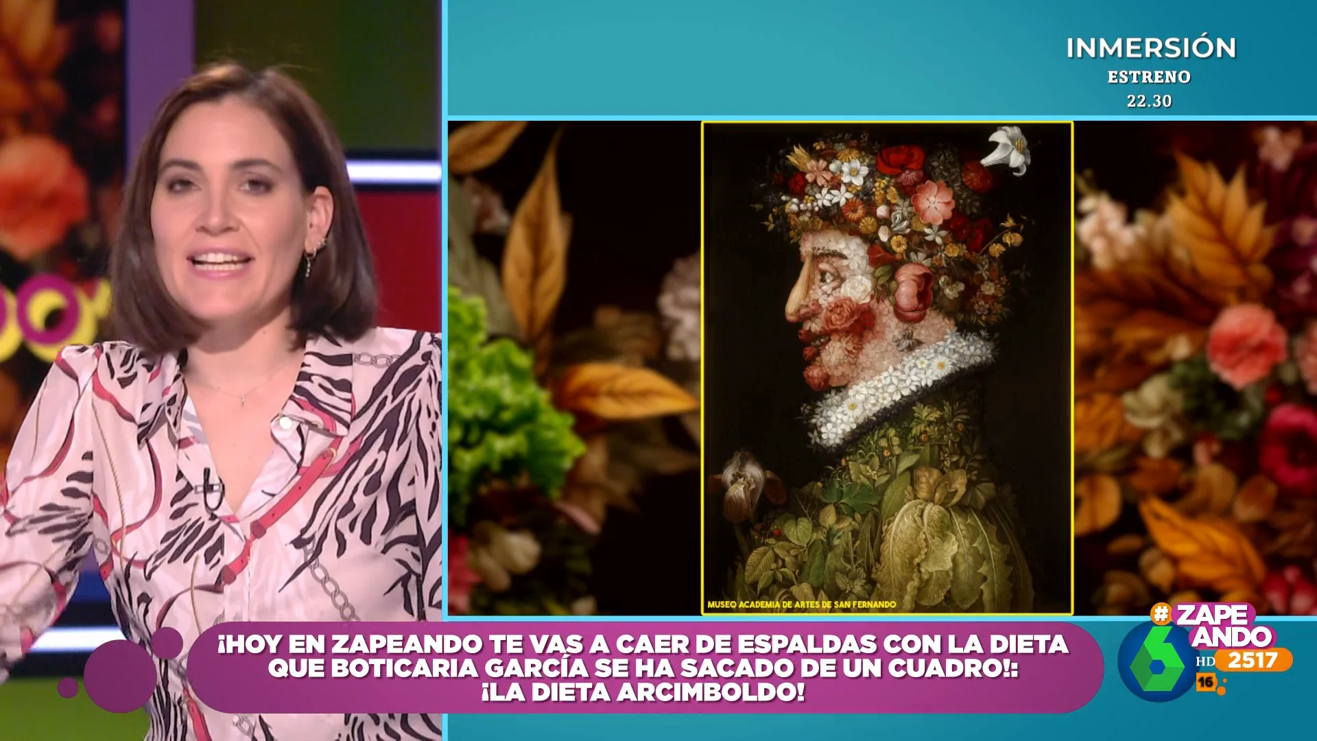 ¿En qué consiste la 'dieta Arcimboldo'? Boticaria García desvela que se inspira en un cuadro del pintor italiano